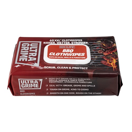 Ultragrime BBQ Clothwipes