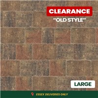 Woburn Rumbled 50mm Block (Old Style) 200mm x 134mm - Autumn