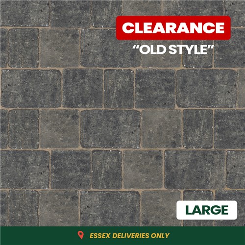 Woburn Rumbled 50mm Block (Old Style) 200mm x 134mm - Graphite