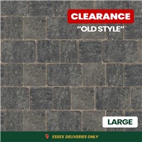 Woburn Rumbled 50mm Block (Old Style) 200mm x 134mm - Graphite
