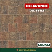 Woburn Rumbled 50mm Block (Old Style) 134mm x 134mm - Autumn