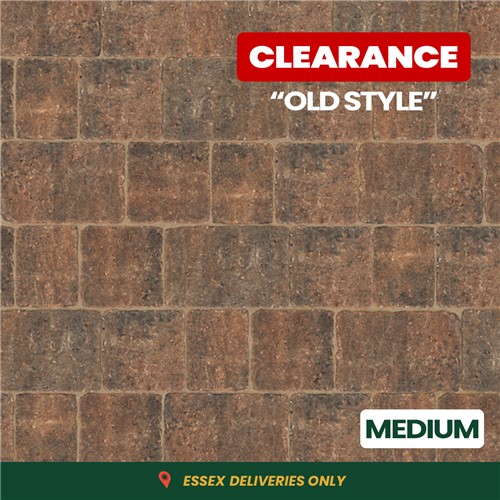 Woburn Rumbled 50mm Block (Old Style) 134mm x 134mm - Brindle
