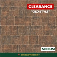 Woburn Rumbled 50mm Block (Old Style) 134mm x 134mm - Brindle