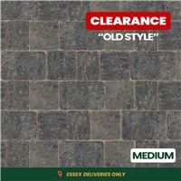 Woburn Rumbled 50mm Block (Old Style) 134mm x 134mm - Graphite