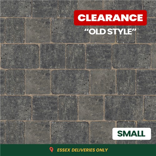Woburn Rumbled 50mm Block (Old Style) 100mm x 134mm - Graphite