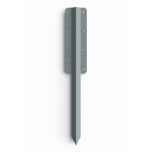 Double Sleeper Pin Straight Bracket: 750mm x 2mm Galvanised