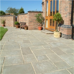 Castacrete Courtyard - Oakham Old Grey (7.2m² Full Pack)