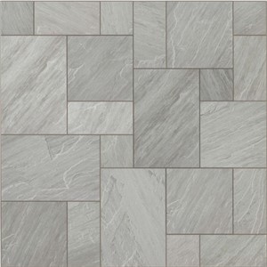 Castacrete Indian Sandstone - Grey (15.2m² Full Pack)