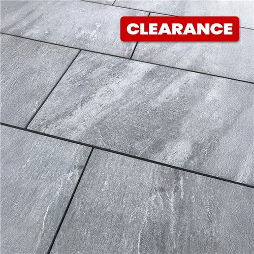 Porcelain Quartz Light Grey - 900 x 600 Only  (21.60m² Full Pack)