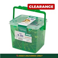 Spax Pozi CSK Woodscrews 5 x 90mm