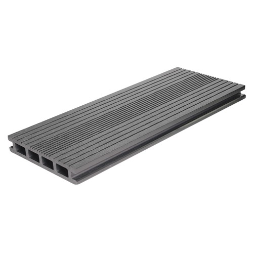 Saige Essential Hollow Composite Decking, Light Grey