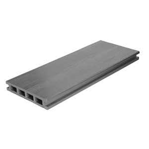 Saige Essential Hollow Composite Decking, Light Grey