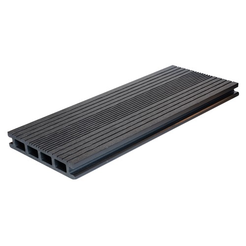Saige Essential Hollow Composite Decking, Charcoal