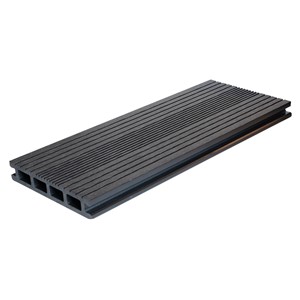Saige Essential Hollow Composite Decking, Charcoal