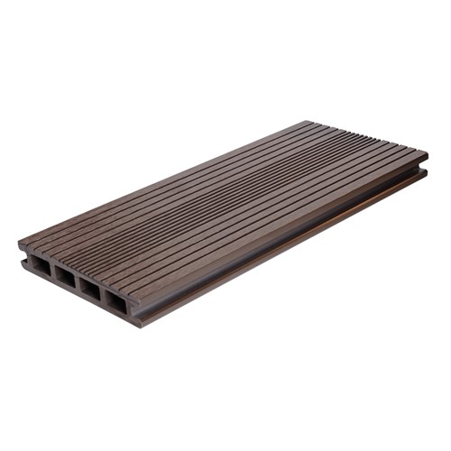 Saige Essential Hollow Composite Decking, Coffee