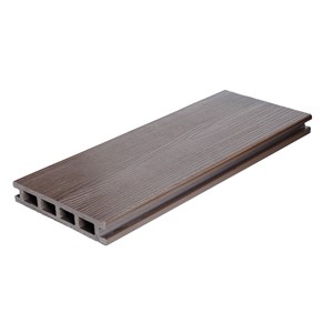 Saige Essential Hollow Composite Decking, Coffee