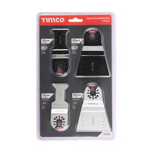 Timco Multi-Tool Blade Set - 4 Piece Set