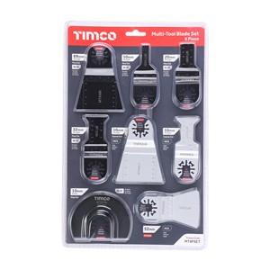 Timco Multi-Tool Blade Set - 8 Piece Set