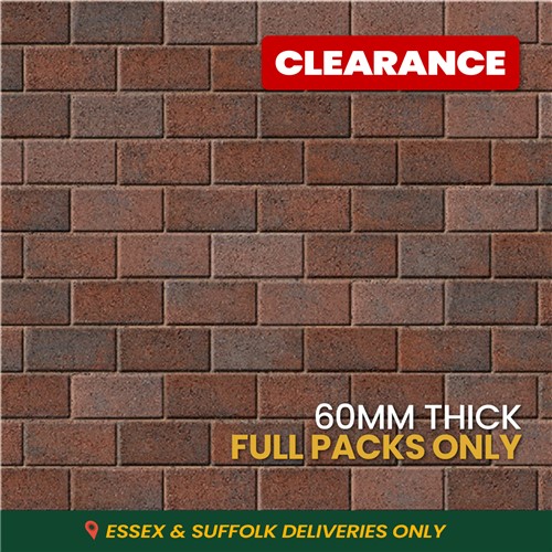 Kilsaran Slane Driveway Block 60mm - Brindle (FULL PACK)