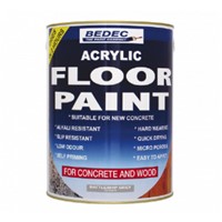 Bedec Acrylic Floor Paint L/Grey 5L