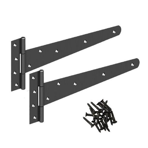 Gatemate Medium Tee Hinge 18" Epoxy Black