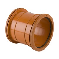 Double Socket PVC Slip Coupler 110mm