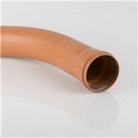 Long Radius Single Socket Bend 87.5  degree - 110mm