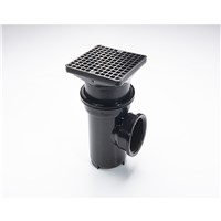 B1103 Roddable Gully 90 degree Outlet Square Grid Single Socket