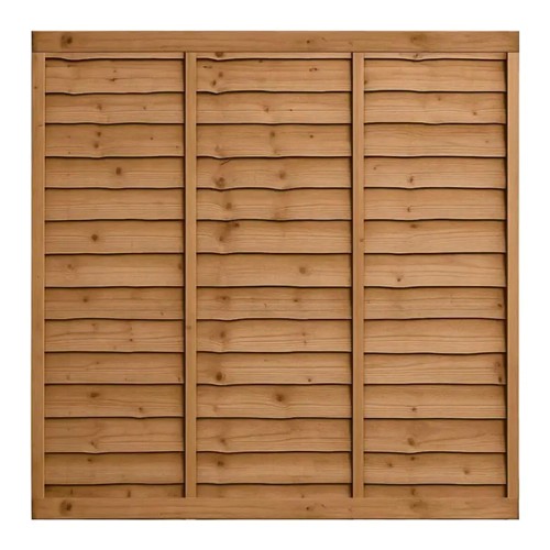 Waney Fence Panel 6' X 6'