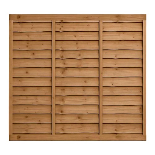 Waney Fence Panel 6' X 5' 6"
