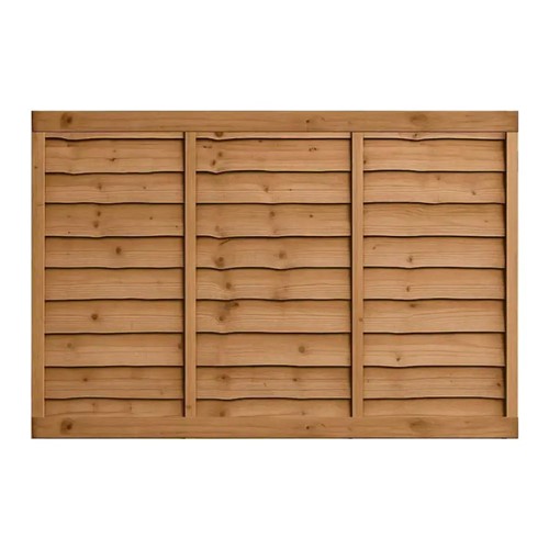 Waney Fence Panel 6' X 4'