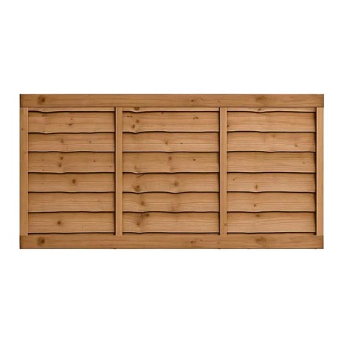 Waney Fence Panel 6' X 3'