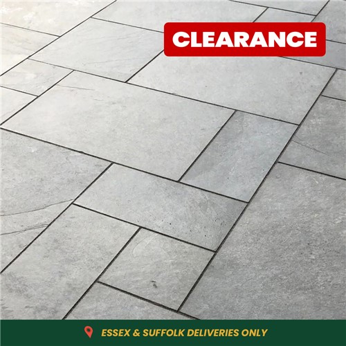 Brazilian Slate Mixed Sizes - Grey