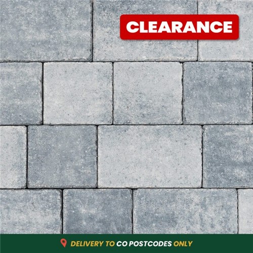 Kingspave Cobble 60mm Mixed Sizes - Silver Grey