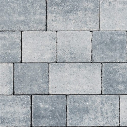 Kingspave Cobble 60mm Mixed Sizes - Silver Grey