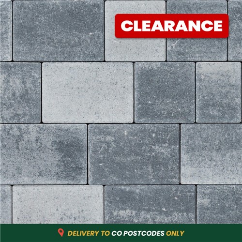 Castlepave Smooth 60mm Mixed Sizes - Silver Grey