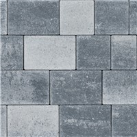 Castlepave Smooth 60mm Mixed Sizes - Silver Grey