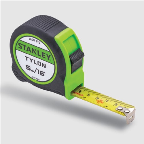 Stanley Hi-Vis Tape Measure 5m (16ft)