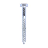 12.0 x 100mm Hex Coach Screw BZP
