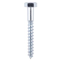 12.0 x 150mm Hex Coach Screw BZP