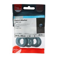 Timco Form A Washer M16 x 30 (Pack of 8)